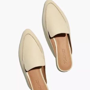 Madewell Frances Skimmer Mules in Leather